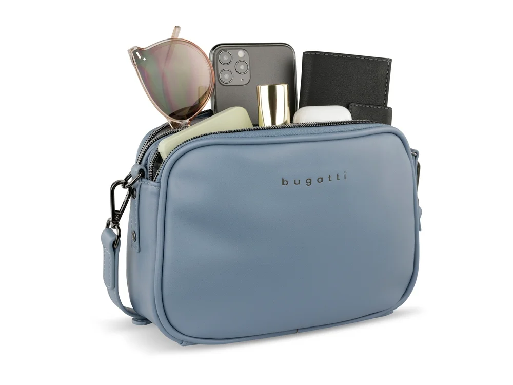 Сумка кросс-боди женская Almata голубой - фото 7