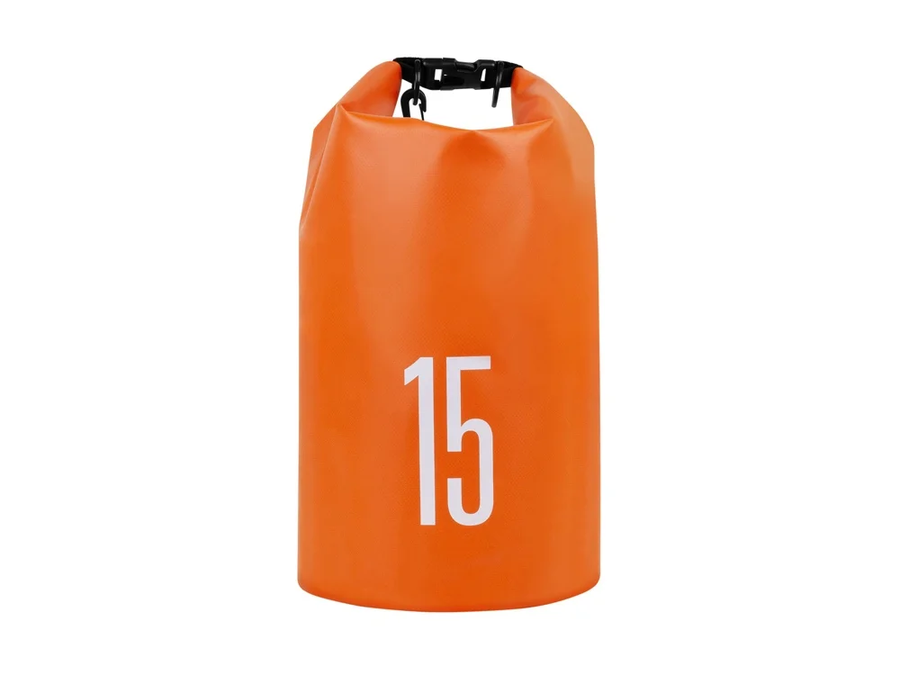 Водонепроницаемая сумка-мешок DryBag 15 оранжевый черный