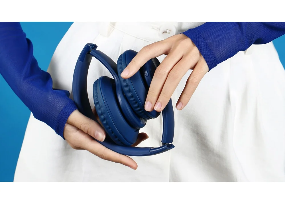 Беспроводные наушники MySound BH-14 синий - фото 11