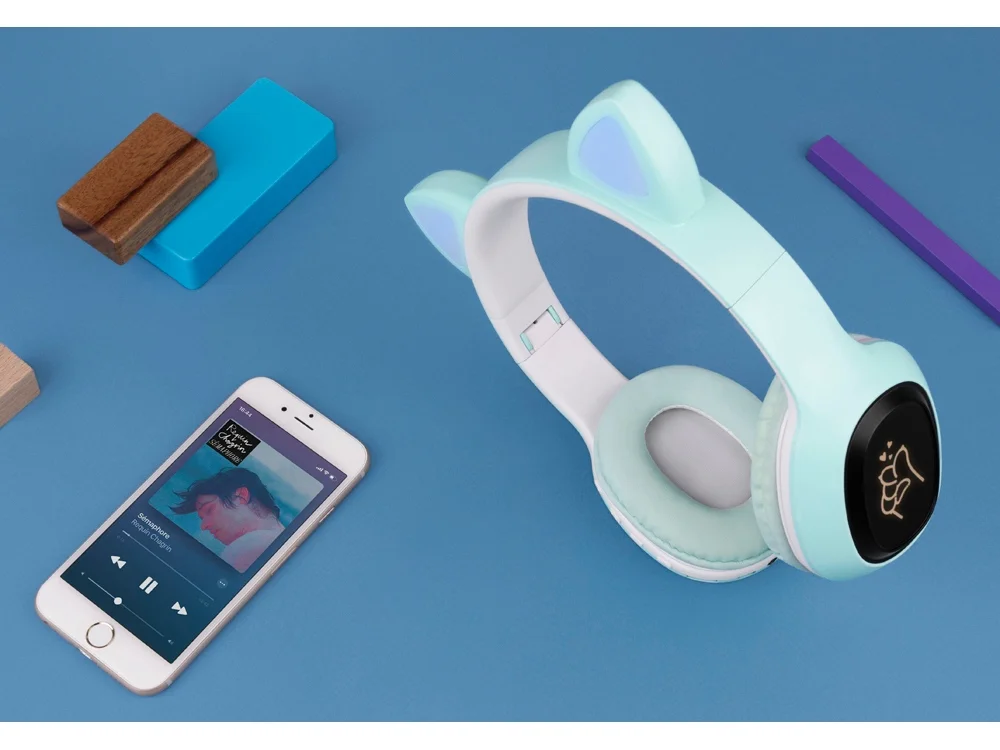 Беспроводные наушники MySound BH-19 синий - фото 7