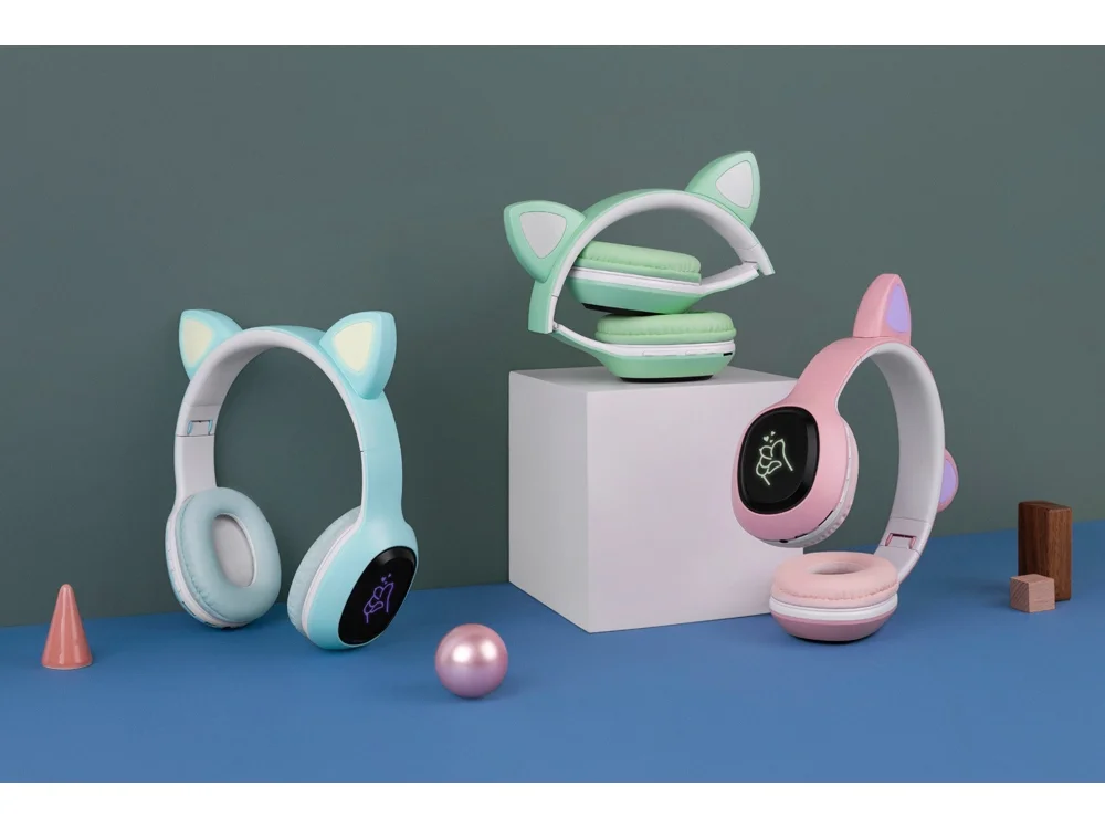 Беспроводные наушники MySound BH-19 розовый - фото 8