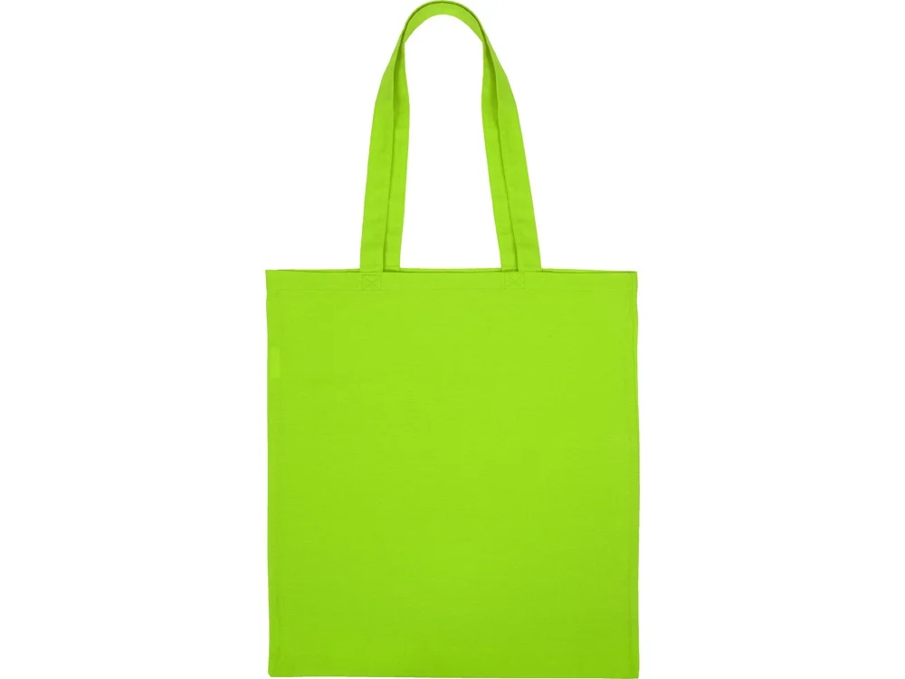 Сумка из хлопка Carryme 120 120 г/м2 зеленое яблоко - фото 4