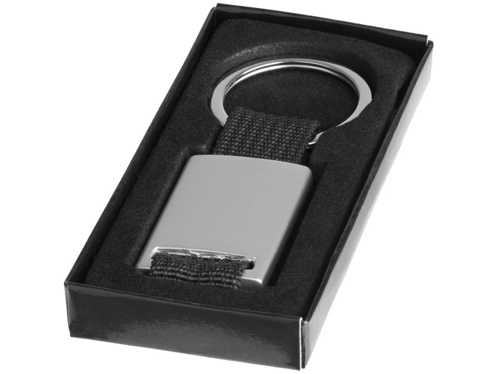 Брелок «Mondo», серебристый/черный - фото 3