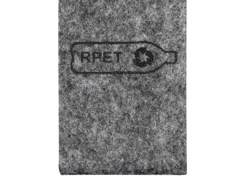Брелок Felt из RPET-фетра серый - фото 2