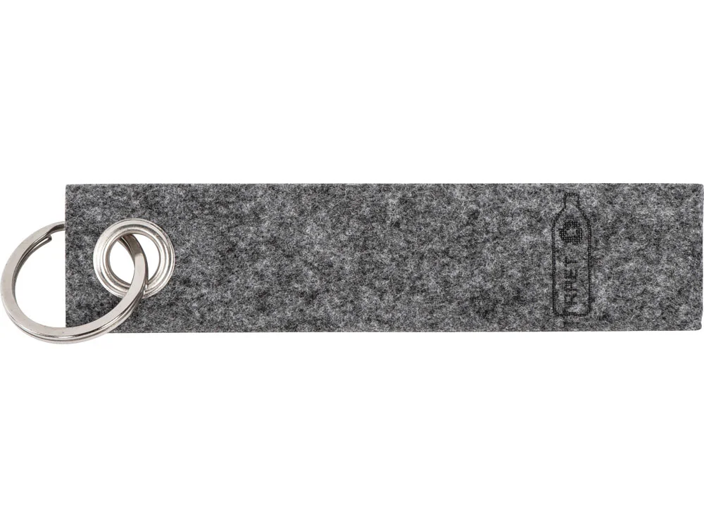 Брелок Felt из RPET-фетра серый - фото 4