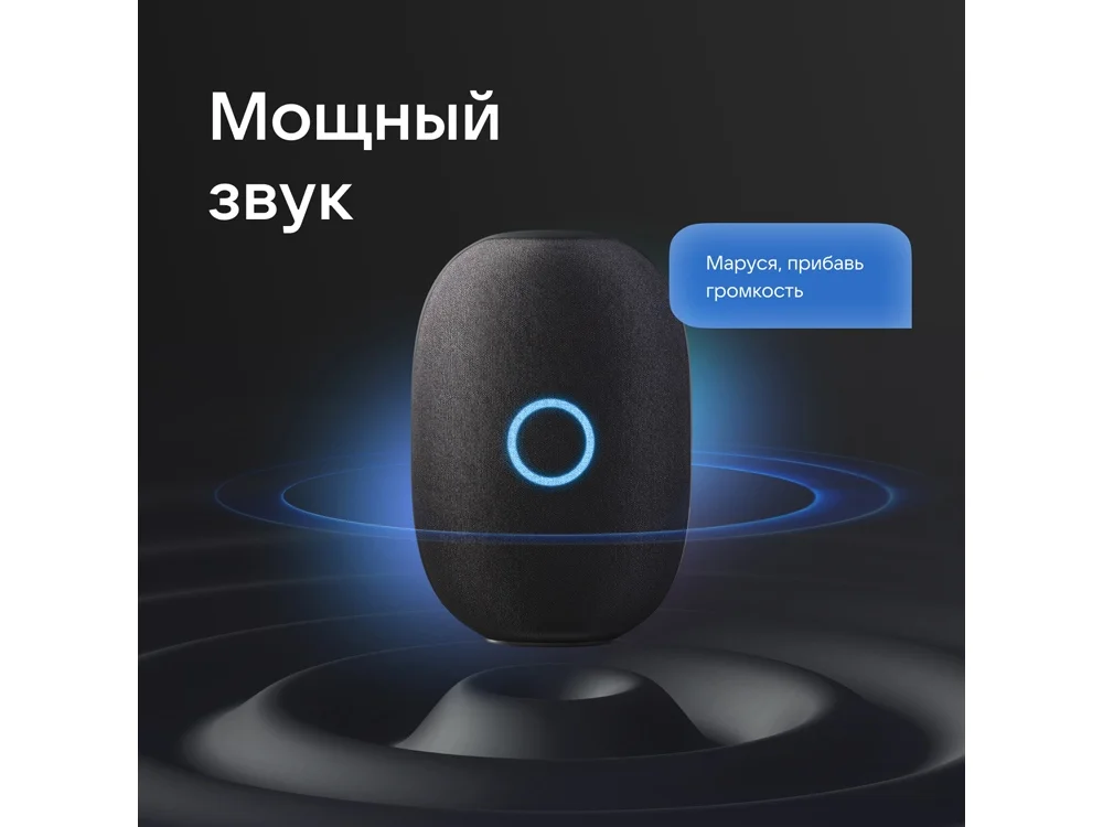 Умная колонка VK «Капсула» с голосовым помощником Марусей, 30 Вт - фото 7