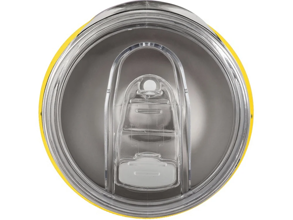 Вакуумная термокружка «Sense», непротекаемая крышка, желтый, 370 мл - фото 4