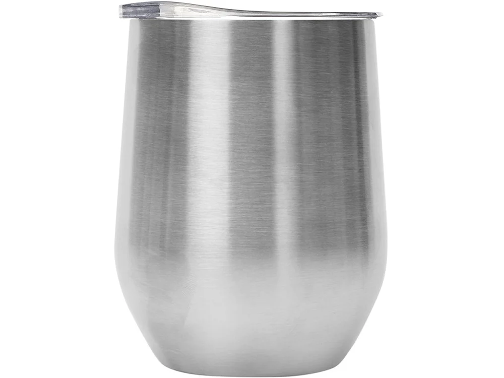 Вакуумная термокружка Sense непротекаемая крышка серебристый 370 мл - фото 2