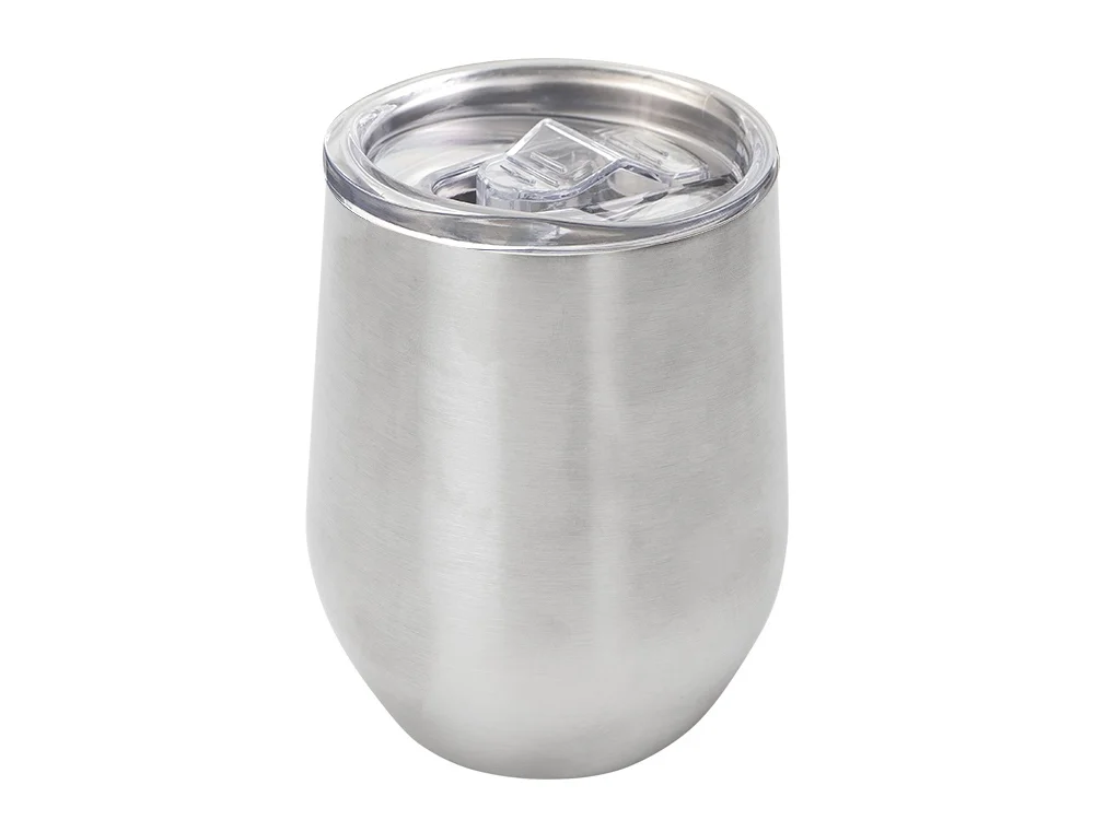 Вакуумная термокружка Sense непротекаемая крышка серебристый 370 мл - фото 3