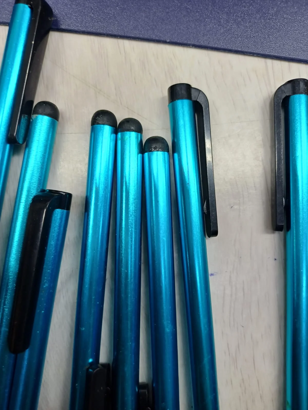 Стилус металлический Touch Smart Phone Tablet PC Universal, ярко-синий - фото 4