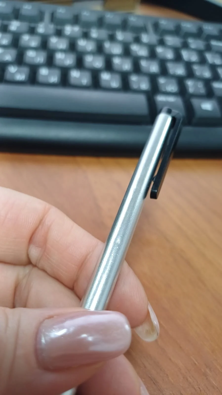 Стилус металлический Touch Smart Phone Tablet PC Universal, серебристый - фото 6