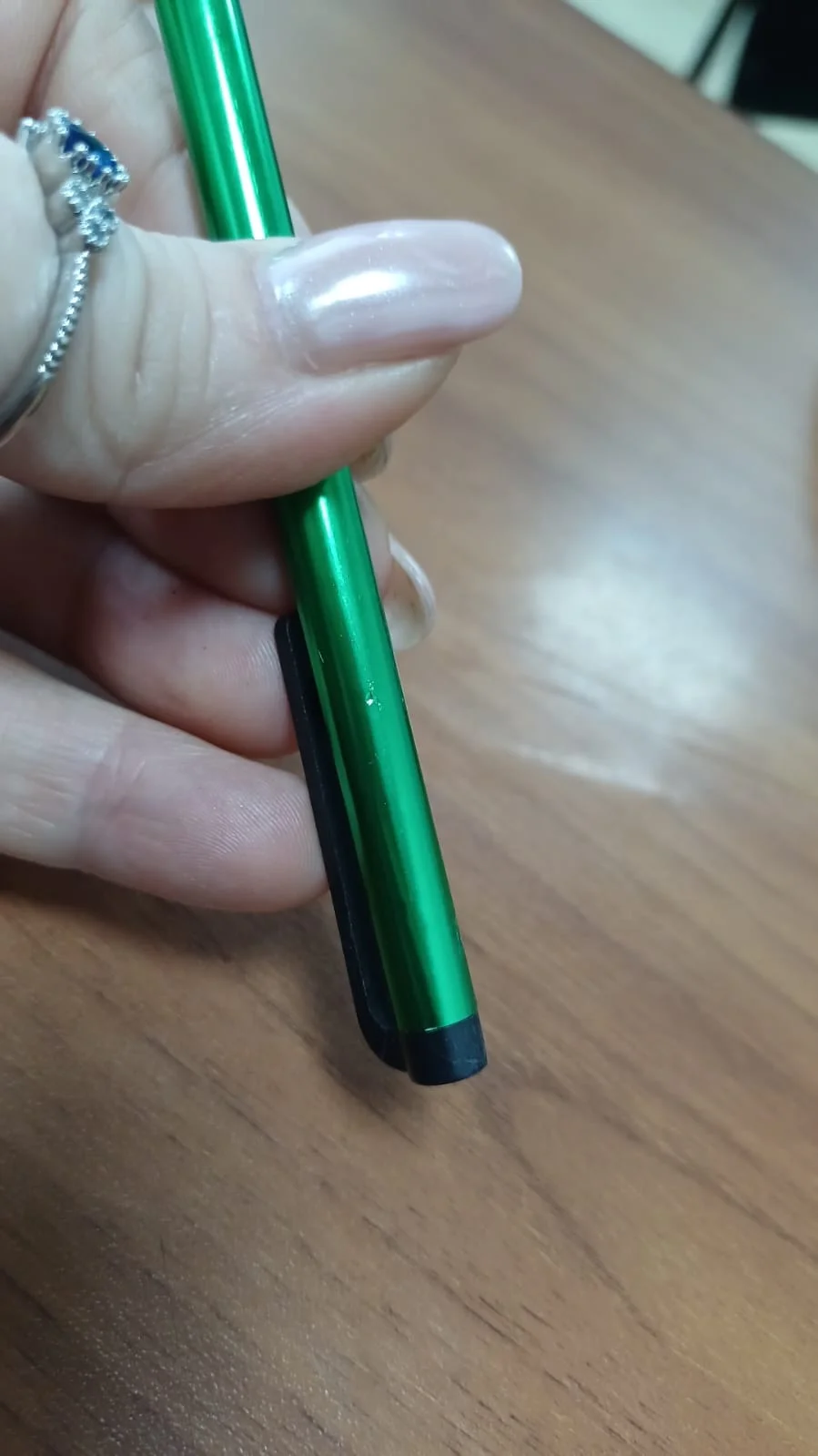 Стилус металлический Touch Smart Phone Tablet PC Universal зеленый - фото 5