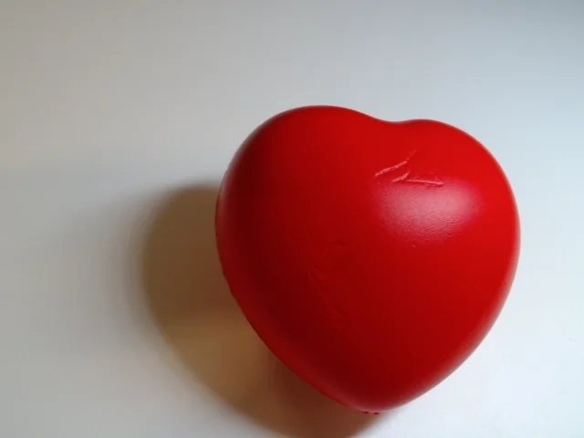 Антистресс Сердце красный - фото 4