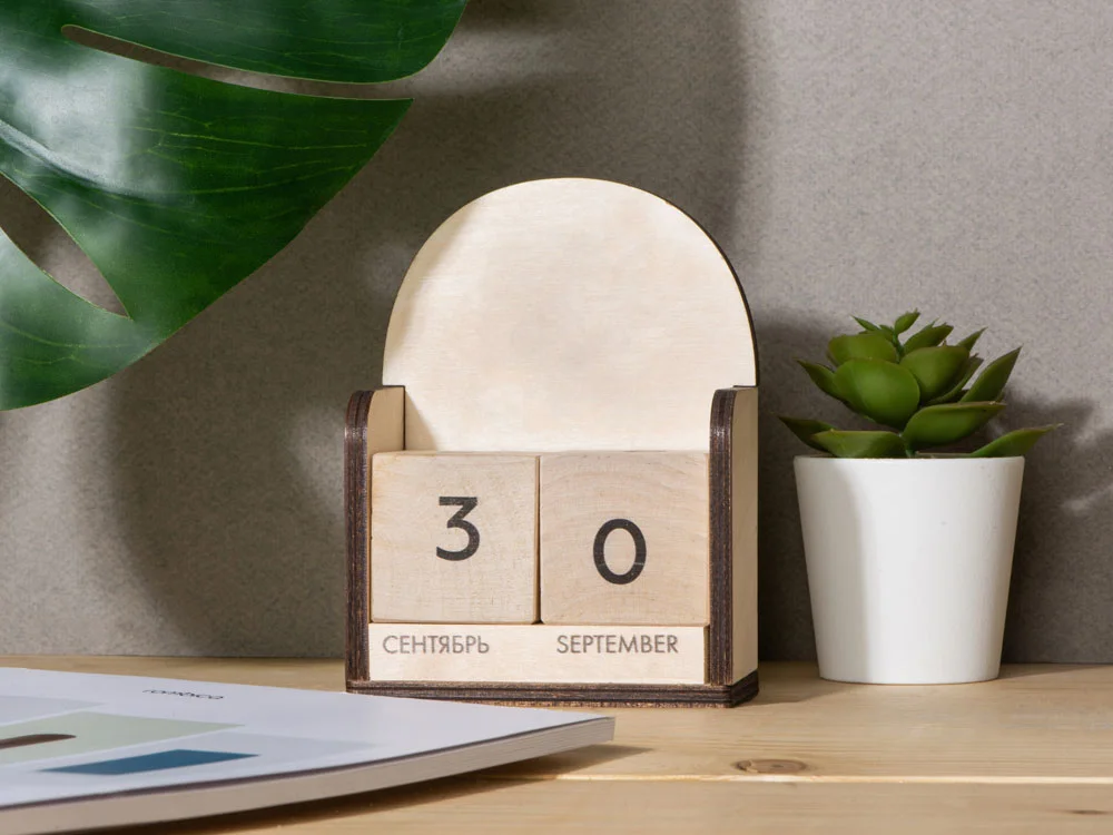 Вечный календарь, натуральный - фото 7