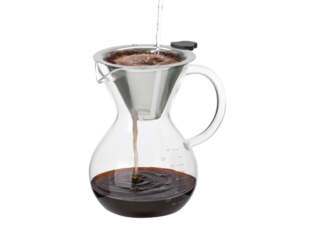 Кемекс с фильтром для заваривания кофе «Drip», прозрачный, 500 мл - фото 3