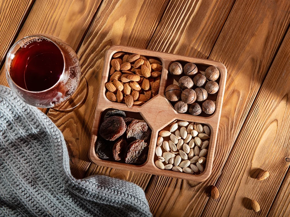 Менажница квадратная «Snacks», коричневый - фото 6