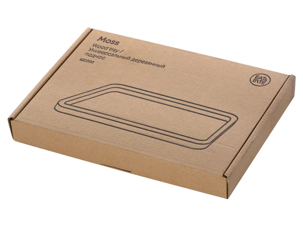 Универсальный поднос из дуба «Moss», натуральный - фото 8