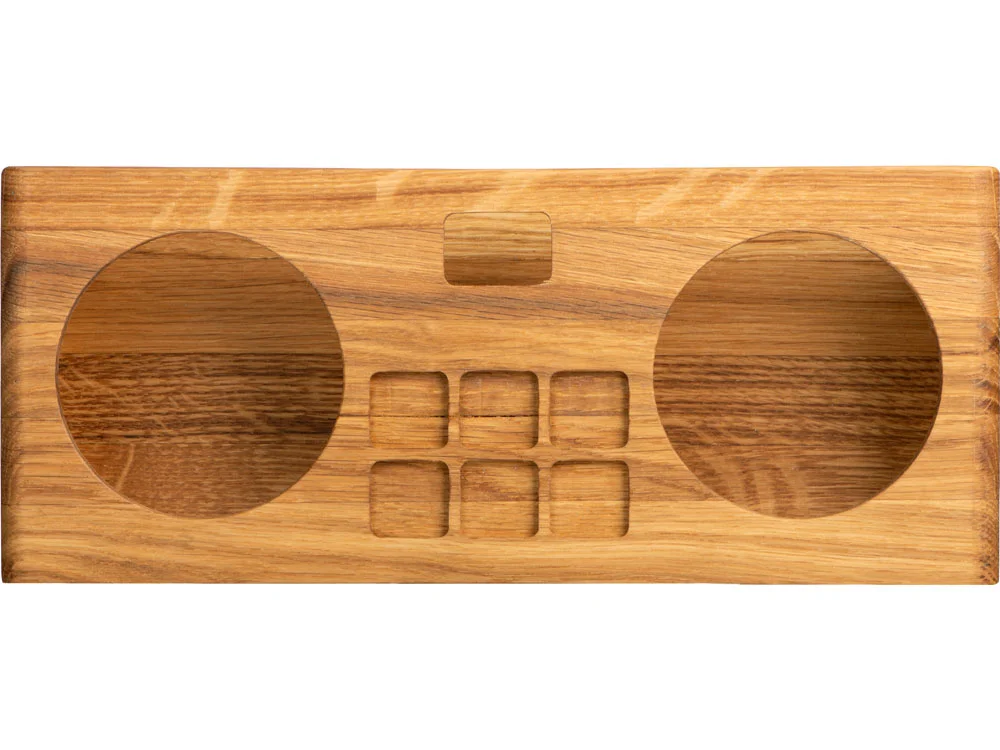 Набор для виски и коктейлей на подставке из дуба «Whiskey Party», натуральный, прозрачный, серый, серебристый, 2 х 210 - фото 7