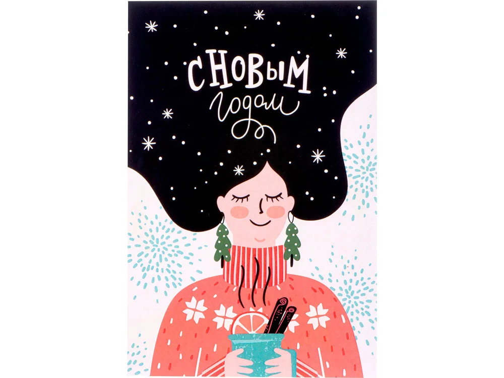 Открытка под запечатку белый A6 - фото 2