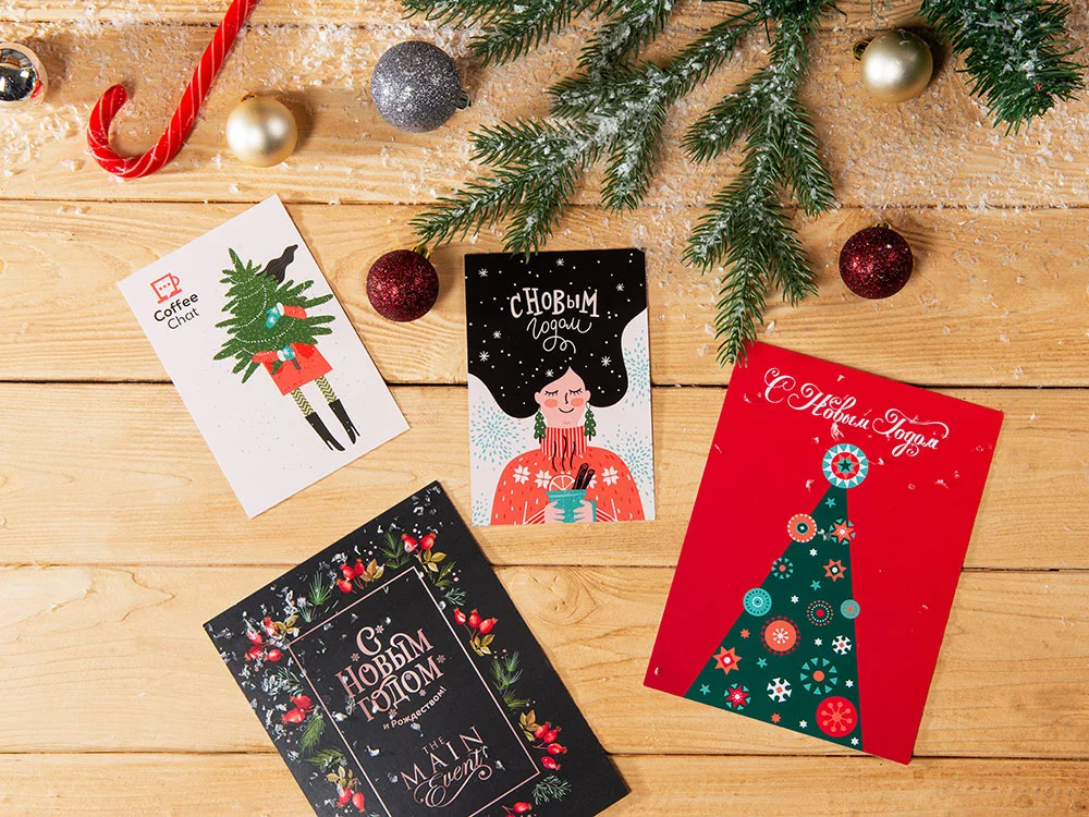 Открытка под запечатку белый A6 - фото 9