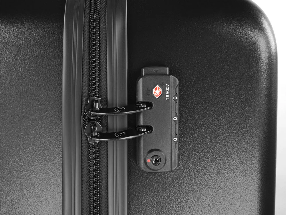 Чемодан «Kallisto», 40 л, черный, S - фото 7