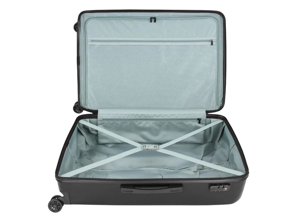 Чемодан «Kallisto», 100 л, черный, L - фото 2