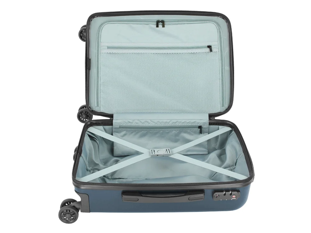 Чемодан Kallisto 40 л синий S - фото 2