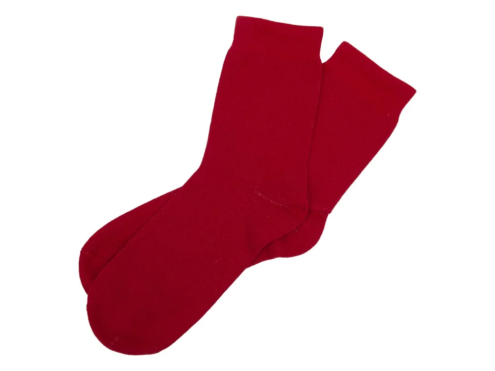 Носки однотонные Socks мужские красный 41-44