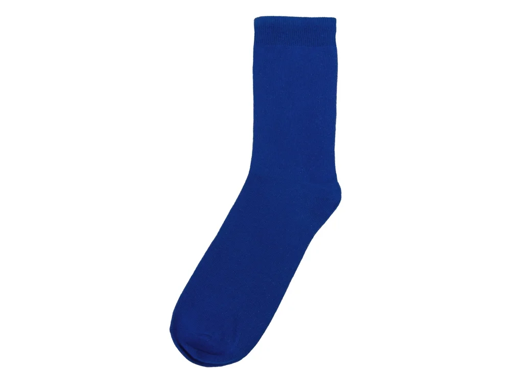Носки однотонные Socks мужские синий классический 41-44 - фото 2