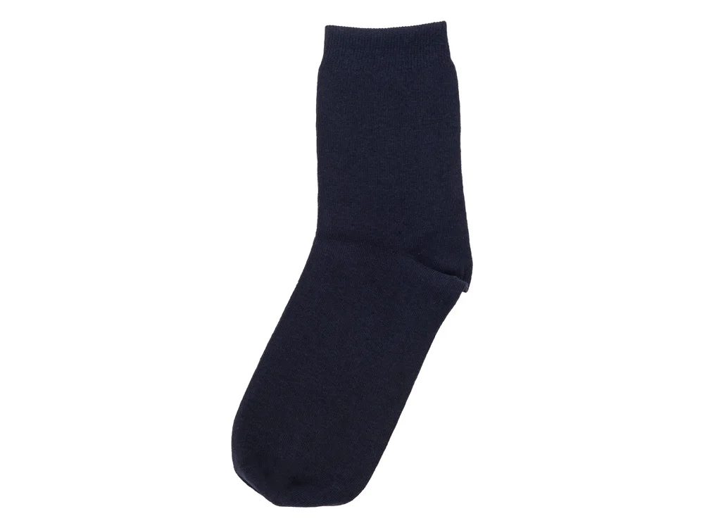 Носки однотонные Socks мужские темно-синий 41-44 - фото 2