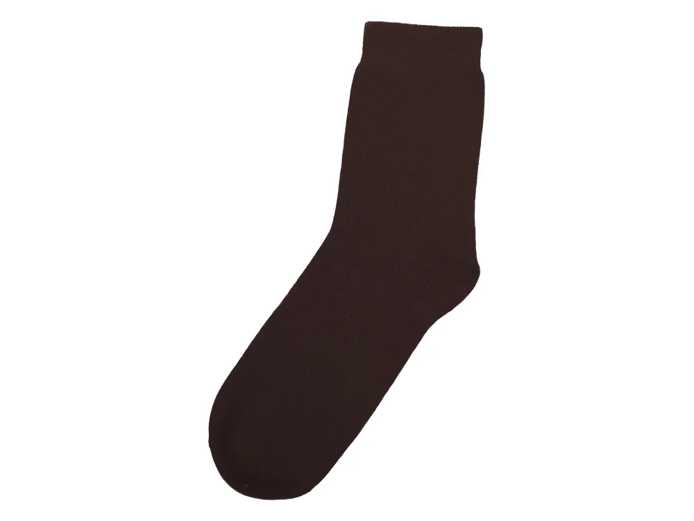 Носки однотонные Socks мужские шоколадный 41-44 - фото 2