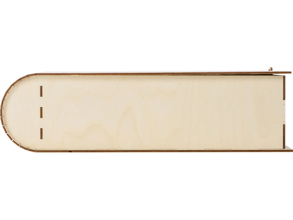 Набор «За Россию» в деревянной коробке, прозрачный/золотистый, 2 х 200 - фото 7