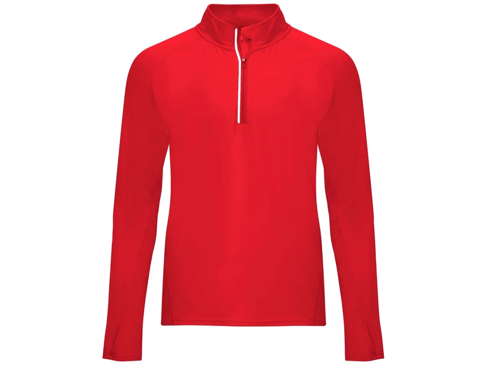 Толстовка с воротом на молнии «Melbourne» мужская, красный, L