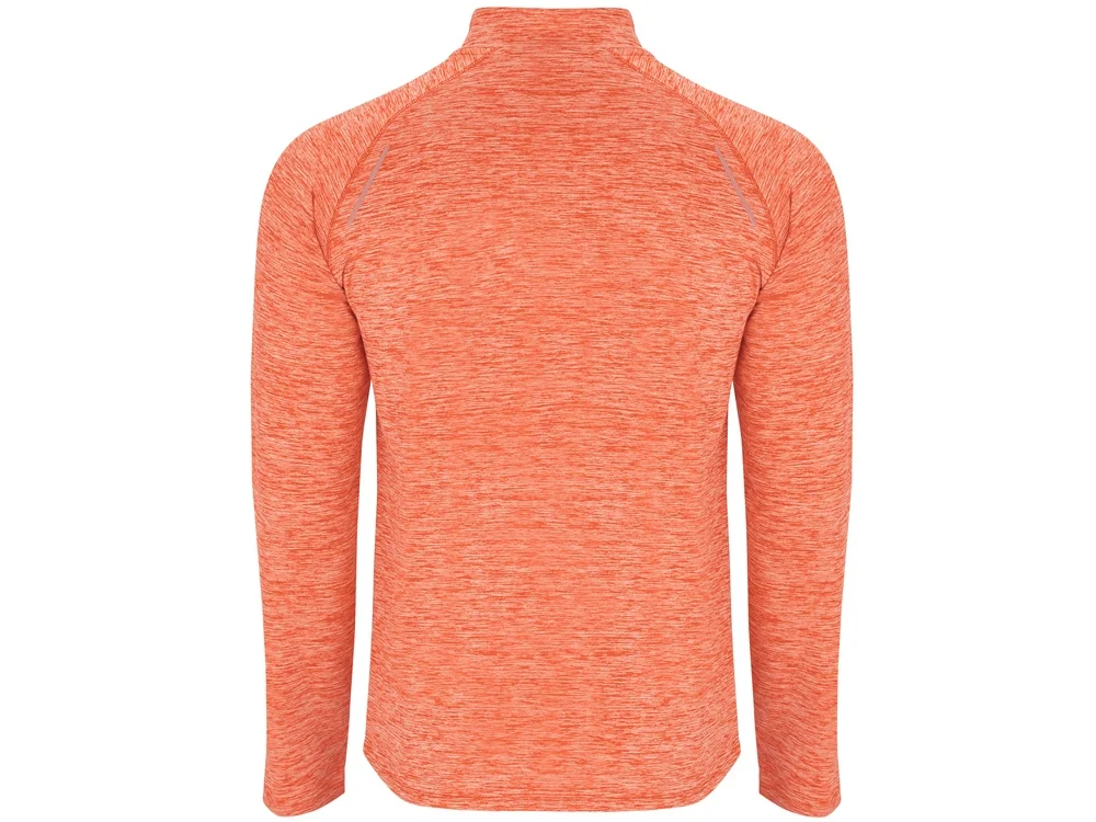 Толстовка с воротом на молнии Melbourne мужская оранжевый меланж 2XL - фото 2