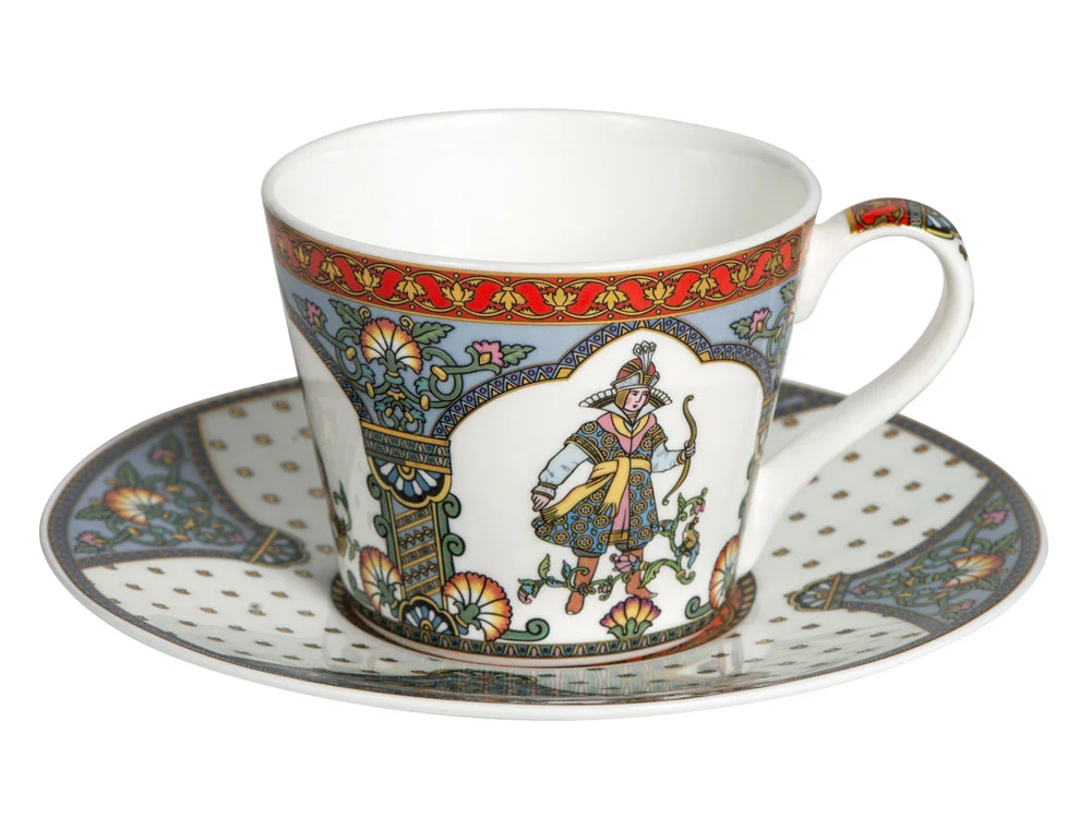 Чайная пара «Русские сказки», разноцветный, 270 мл