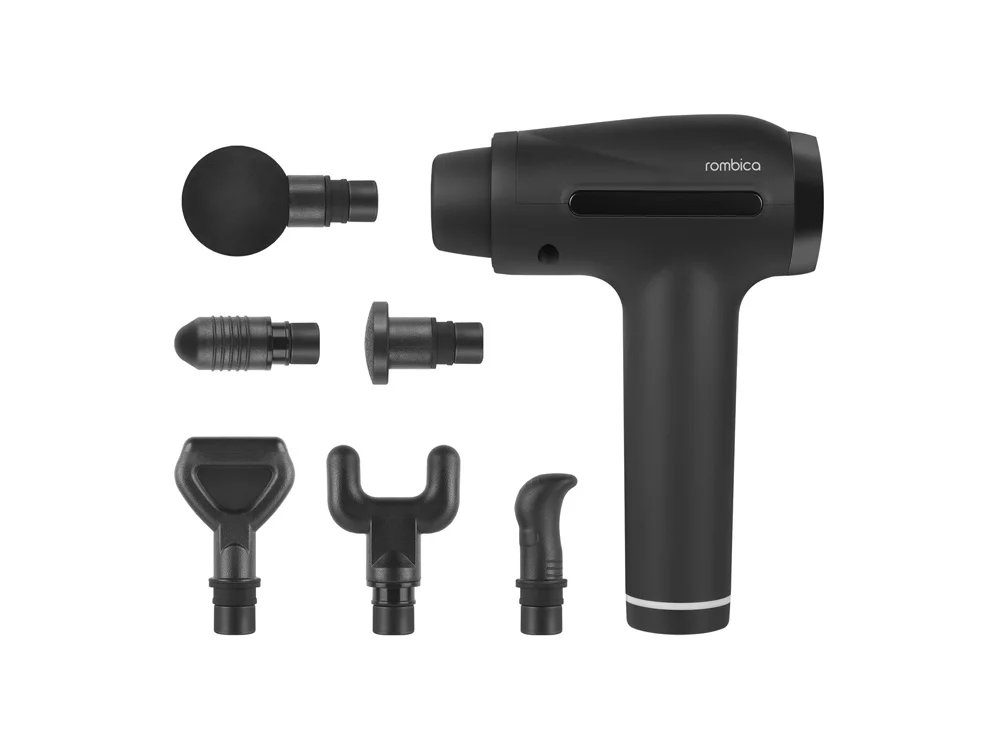 Массажер-пистолет «Wellness Pulsar», черный - фото 3