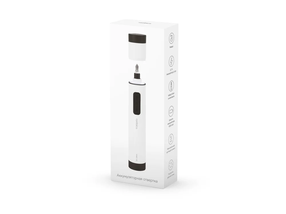 Отвертка аккумуляторная MyKit S1 белый - фото 5