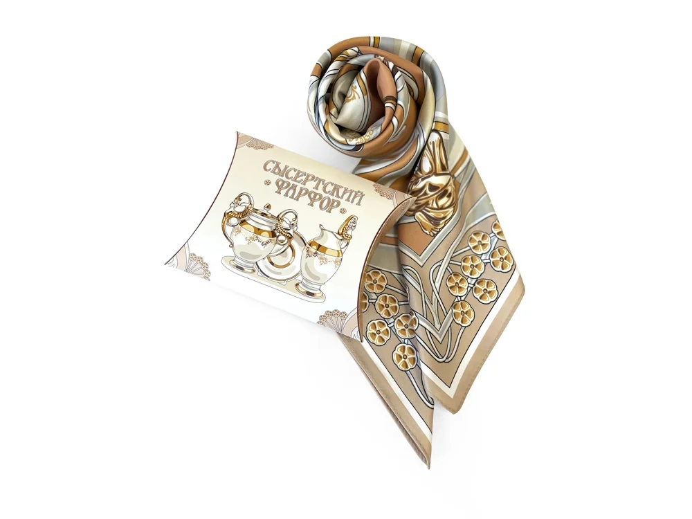 Платок «Сысертский фарфор» - фото 6