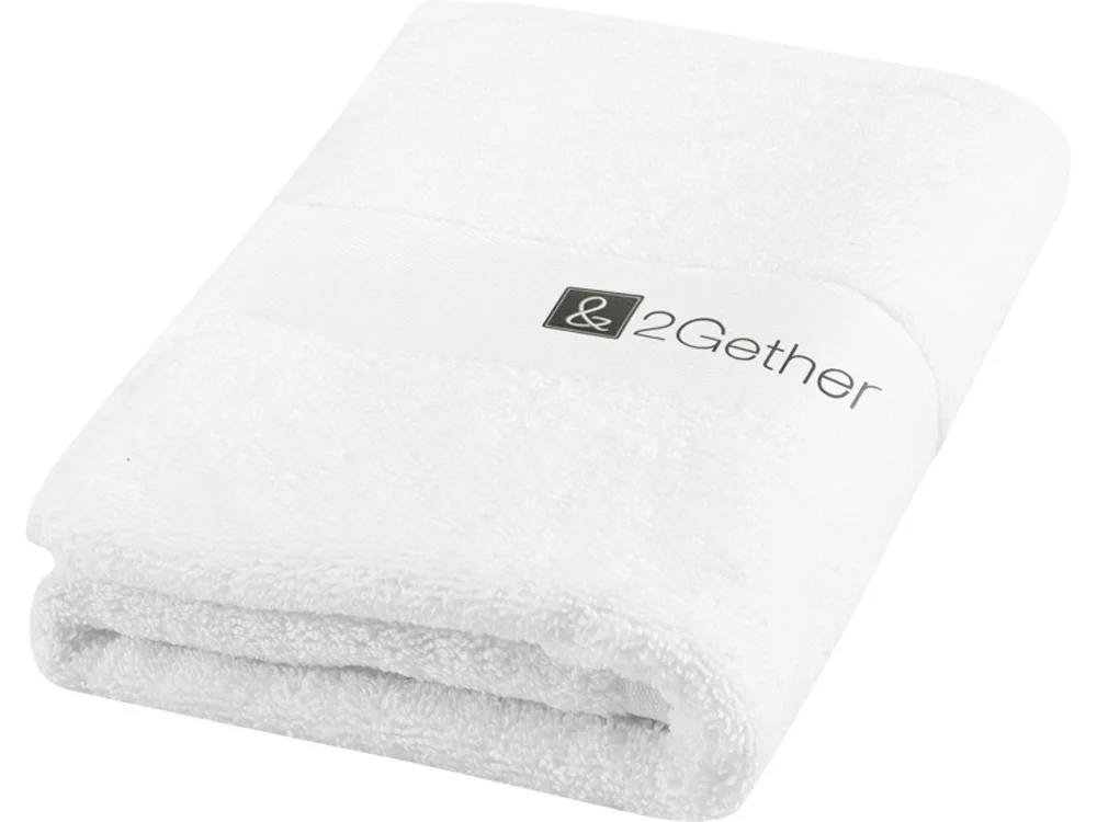 Хлопковое полотенце для ванной Charlotte белый - фото 4