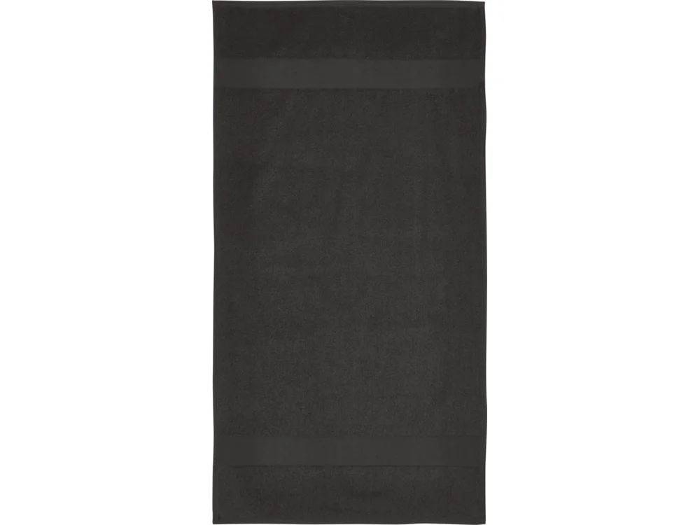 Хлопковое полотенце для ванной Charlotte серый антрацит - фото 2