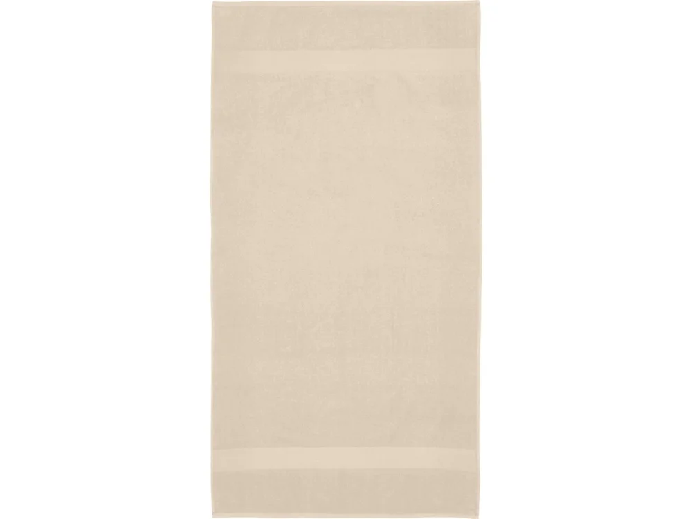 Хлопковое полотенце для ванной Amelia бежевый - фото 2