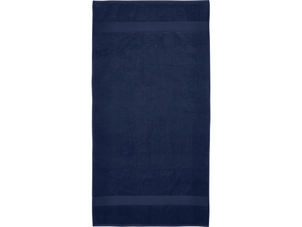 Хлопковое полотенце для ванной Amelia темно-синий - фото 2