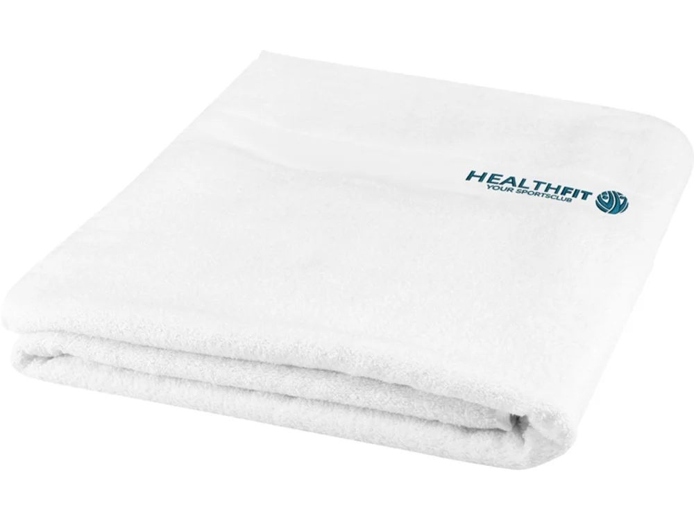 Хлопковое полотенце для ванной Evelyn белый - фото 4