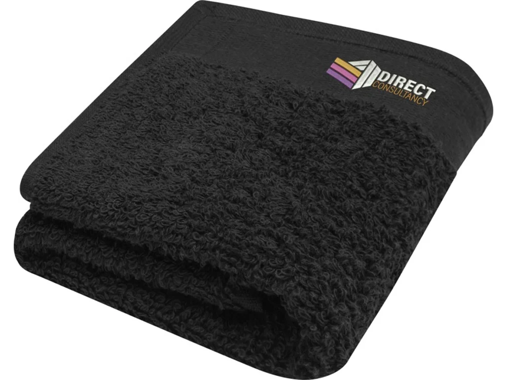 Хлопковое полотенце для ванной «Chloe», черный - фото 4