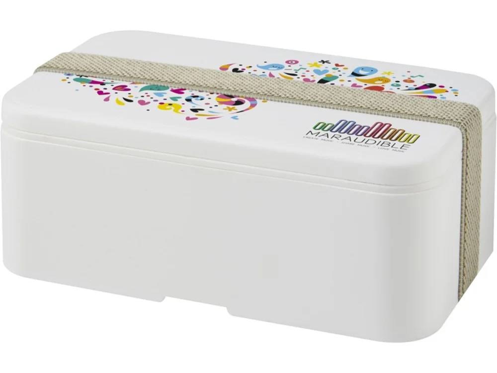 Однослойный ланчбокс «MIYO», белый, серый, 700 мл - фото 6