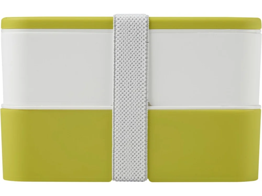 Двухслойный ланчбокс «MIYO», лайм/белый, 700 мл - фото 2