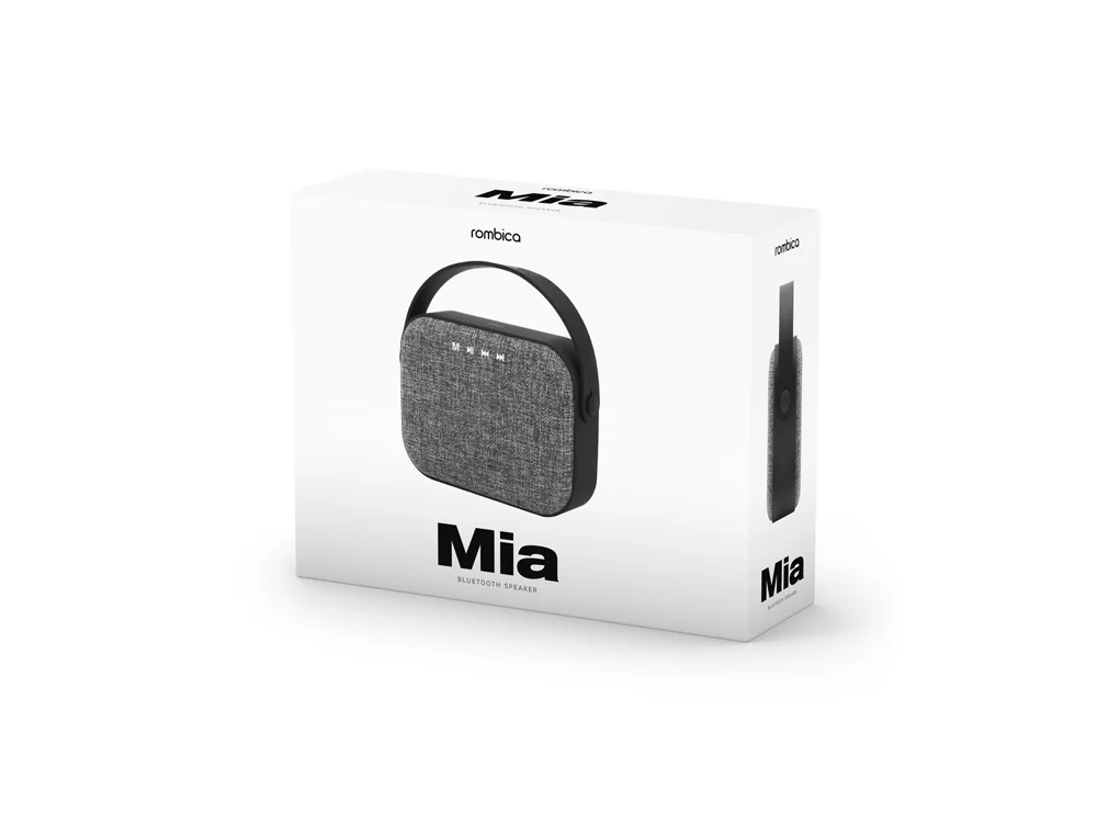 Портативная колонка Mysound Mia с логотипом Rombica серый - фото 5