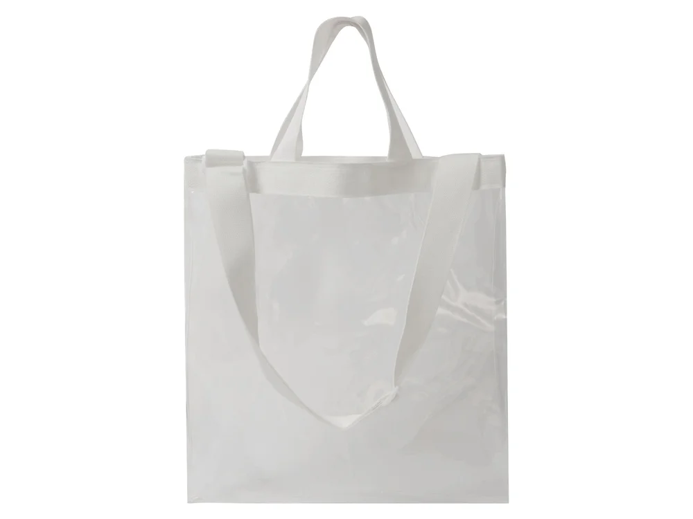 Сумка «Frank» из прозрачного пластика с регулирующейся лямкой, прозрачный - фото 2