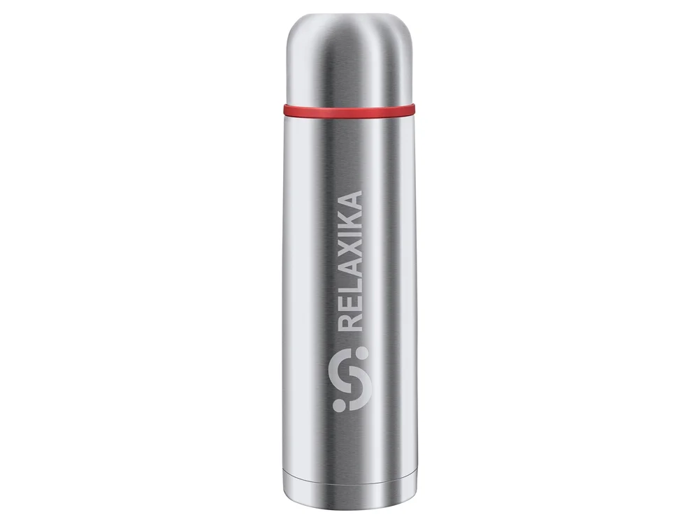 Термос Relaxika 101 1 л серебристый 1000 мл