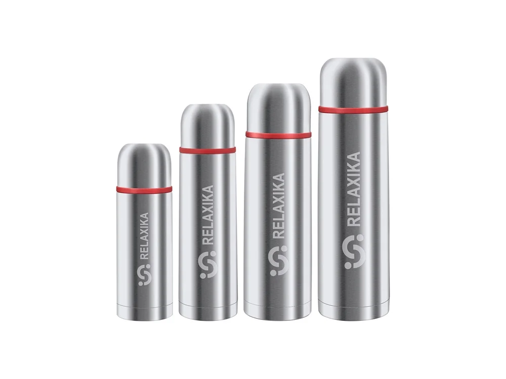 Термос Relaxika «101», 750 мл, серебристый - фото 10